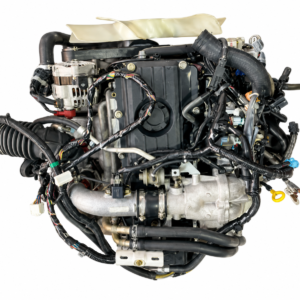 Automotive Engine Assembly on White Background Nissan ZD30DDT 3.0L Turbo Diesel Engine for Sale in UAE