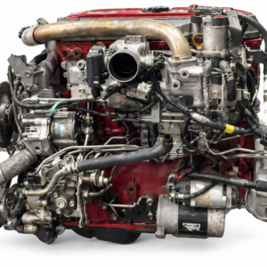 Detailed Red Diesel Engine Assembly Hino N04C 4.0L Turbo Diesel Engine for Sale in UAE