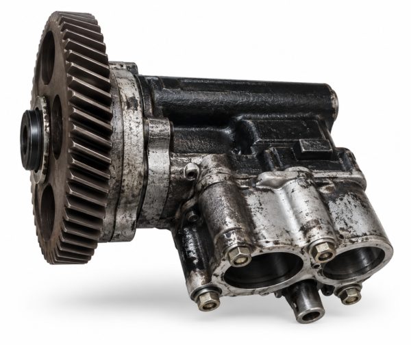 Industrial Gearbox Component on White Background Toyota 1VD-FTV Oil Pump Assembly – OEM 15100-51021