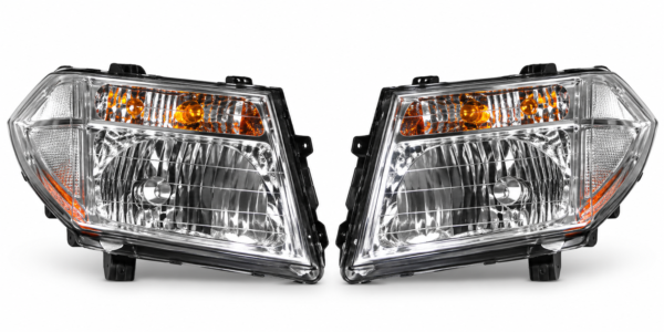Matching Automotive Headlight Assemblies Right Headlight RH Halogen for Nissan Navara D40 / Pathfinder R51 (2005–2015) OEM 26010-EB71B 26060-EB300