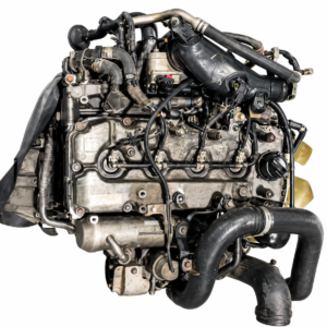 Used Automotive Engine Assembly Against White Isuzu 4JJ1 3.0L Turbo Diesel Complete Engine 2005–2014 UAE